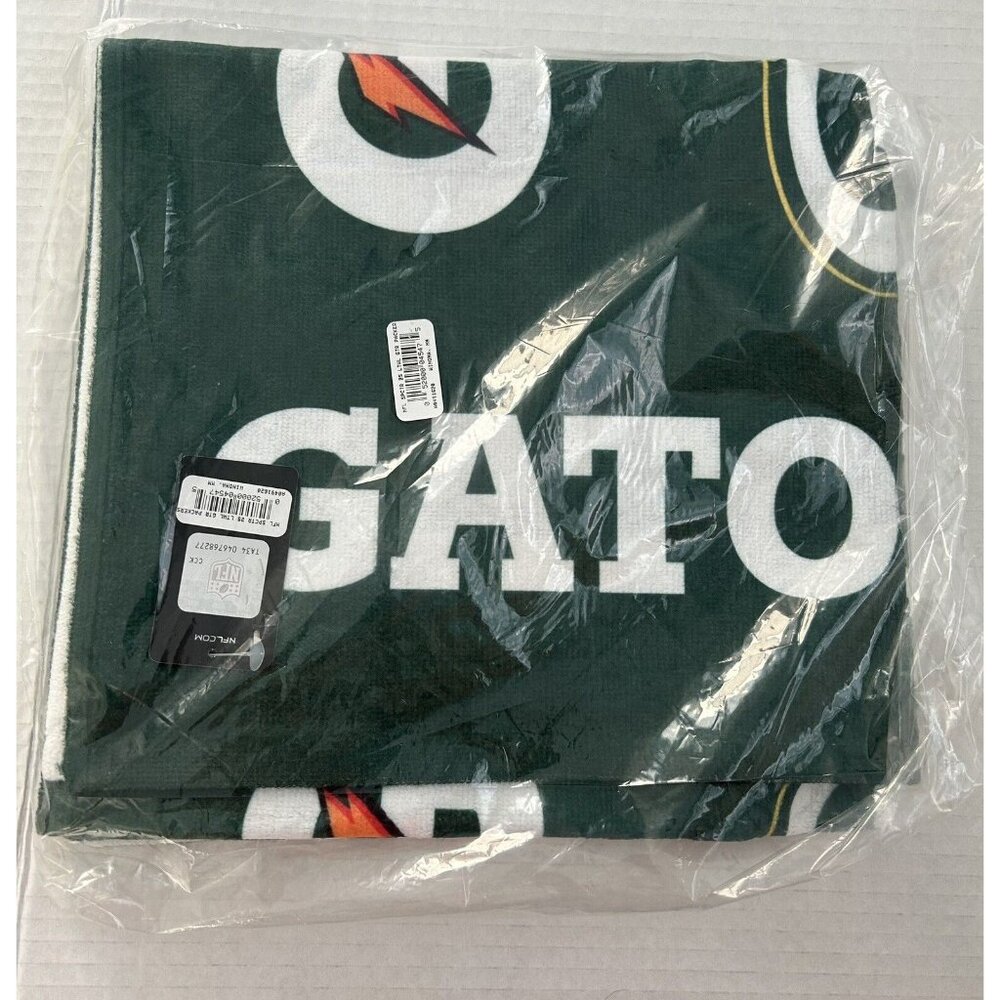 Green Bay Packers NFL Gatorade Sideline Neck Towel Pro Team WinCraft Golf New - Picture 5 of 11